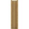 Ekena Millwork 6-in W x 12-in D x 24-in H Funston Trad Rough Cedar Woodgrain TimberThane Outlooker, Primed Tan OUTUR060X12X24FST04RCPR - alternate 2